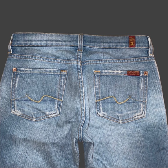 7 For All Mankind Vintage Flare Jeans - Picture 6 of 8